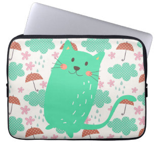 Funda Para Portátil Lluvia de gatos