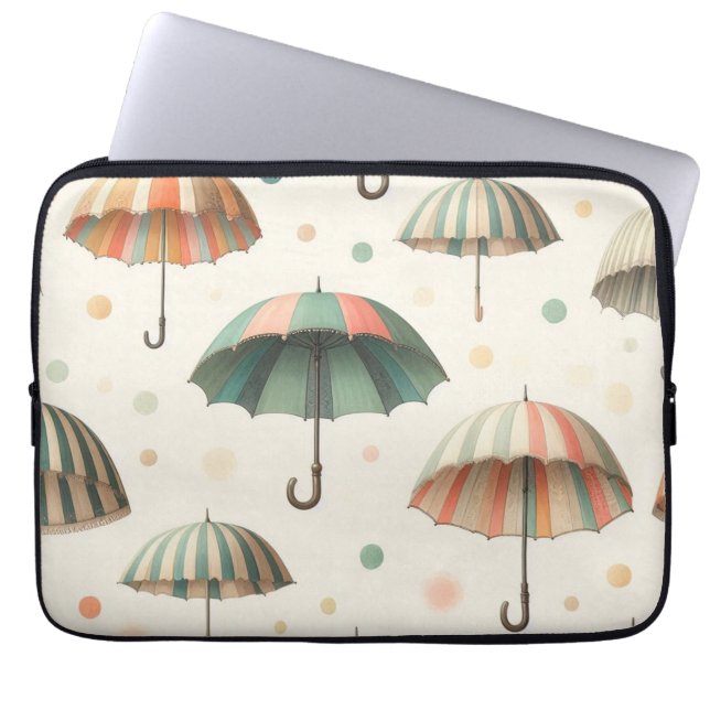 Funda Para Portátil Lluvia de verano (Frente)