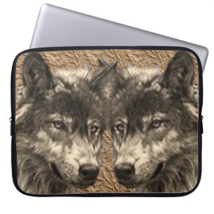 Funda Para Portátil Lobo de manga para portátiles