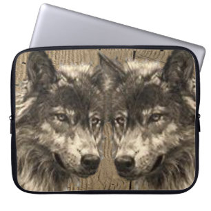 Funda Para Portátil Lobo de manga para portátiles