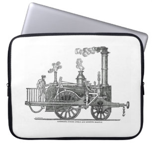 Funda Para Portátil Locomotora de vapor temprano