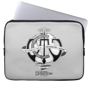 Funda Para Portátil Logo de la Confederación Internacional de Asistent