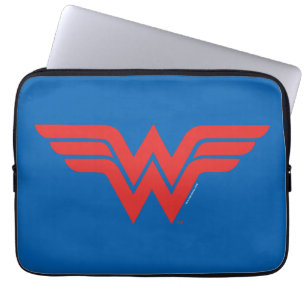 Funda Para Portátil Logo de Red Wonder Woman