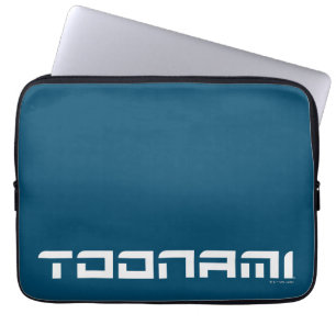 Funda Para Portátil Logo de Toonami Futurista Font