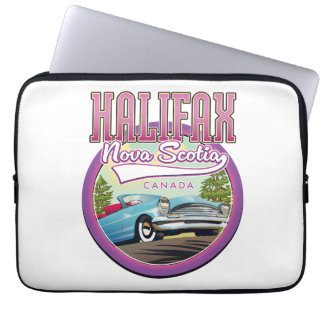 Funda Para Portátil Logo de viaje de Halifax Nova Scotia