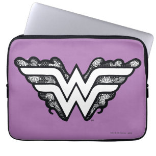 Funda Para Portátil Logo de Wonman Black Lace