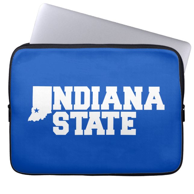 Funda Para Portátil Logo del estado de Indiana (Frente)