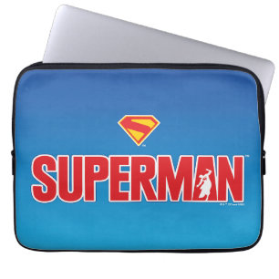 Funda Para Portátil Logo en negrita de Superman clásico