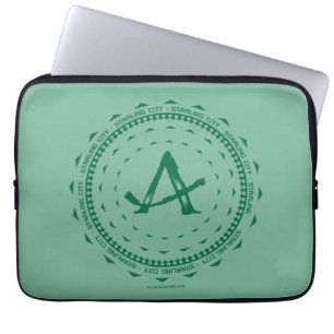 Funda Para Portátil Logotipo de la flecha de la ciudad de la flecha el