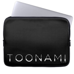 Funda Para Portátil Logotipo de letra dividida de toonami