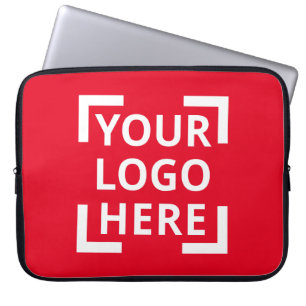 Funda Para Portátil Logotipo de Personalizado Mangas de portátil rojo