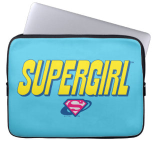 Funda Para Portátil Logotipo Pop Supergirl