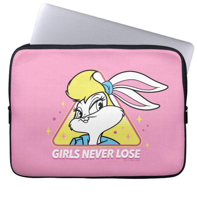Funda Para Portátil Lola Bunny Chicas nunca pierden (Frente)
