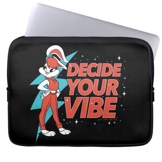 Funda Para Portátil Lola Bunny decide tu vibe (Frente)