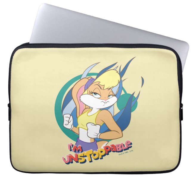 Funda Para Portátil Lola Bunny "Soy imparable" (Frente)