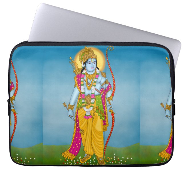 Funda Para Portátil Lord Ram Laptop Case – Divine Protection Design (Frente)