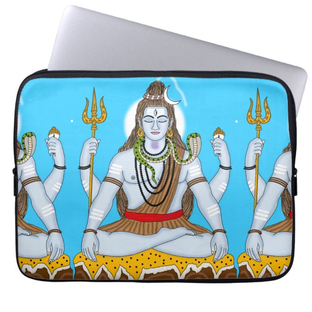 Funda Para Portátil Lord Shiva Laptop Case (Frente)