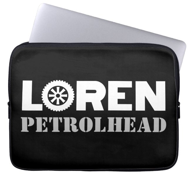 Funda Para Portátil Loren Petrol Head (Frente)