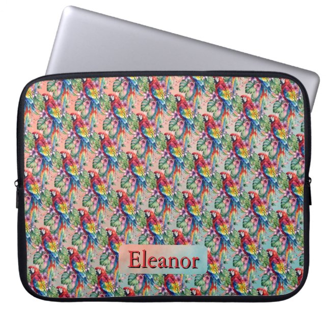 Funda Para Portátil Loro (Frente)