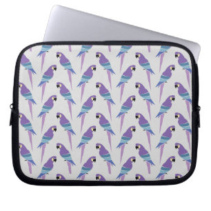 Funda Para Portátil Loros púrpuras