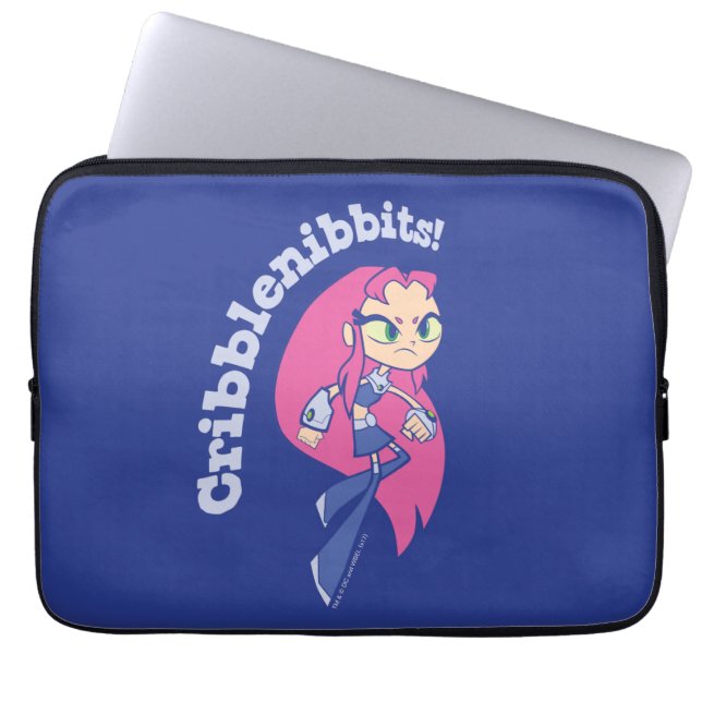 Funda Para Portátil ¡Los adolescentes se van! | Starfire "Cribblenibbi (Frente)