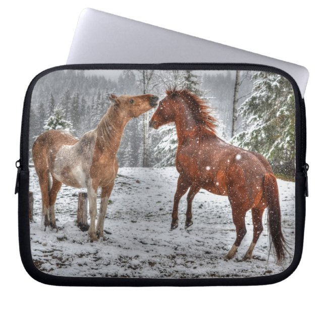 Funda Para Portátil Los amantes del caballo Equine Ranch Horse Photo (Frente)
