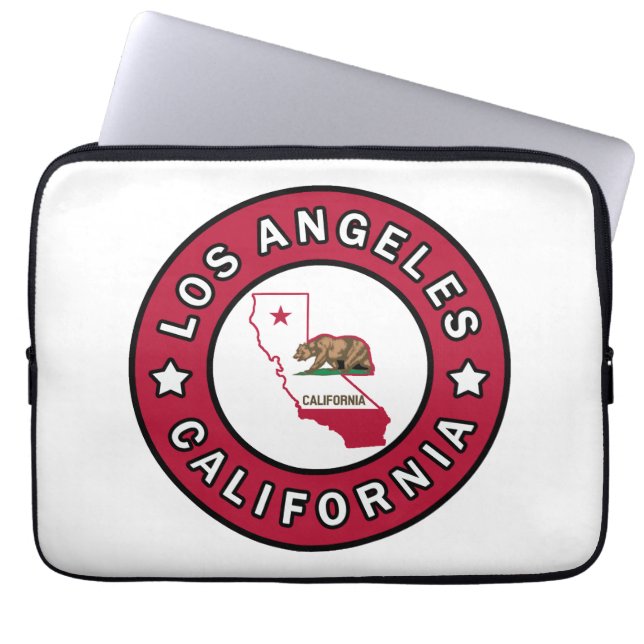 Funda Para Portátil Los Ángeles California (Frente)
