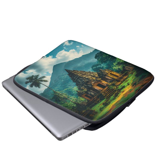 Funda Para Portátil Los antiguos Candi de las colinas (Inferior anverso)