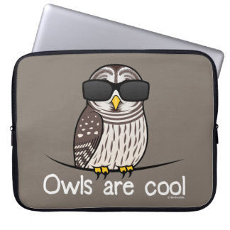 Funda Para Portátil Los búhos son frescos