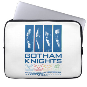Funda Para Portátil Los Caballeros Gotham Enfrentan Paneles