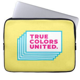 Funda Para Portátil Los colores verdaderos unieron la manga del