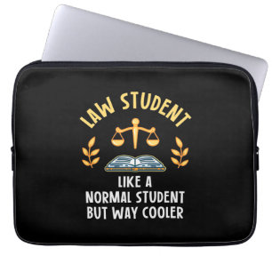 Funda Para Portátil Los Estudiantes De Derecho Son Más Fríos