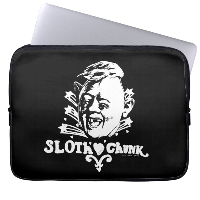 Funda Para Portátil Los Goonies "Tronco del H Sloth" (Frente)