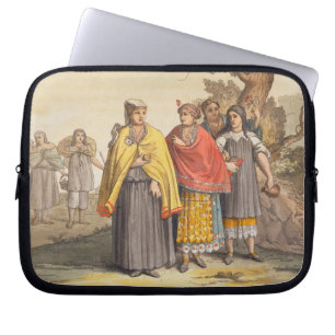 Funda Para Portátil Los indios de Caciche en los trajes tradicionales,