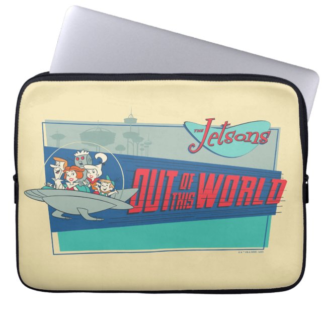 Funda Para Portátil Los Jetsons | Fuera de este mundo (Frente)