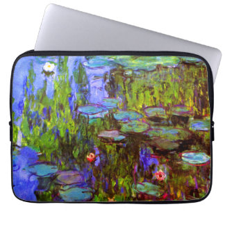 Funda Para Portátil Los lirios de agua de Claude Monet