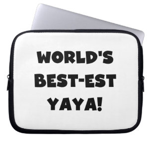 Funda Para Portátil Los mejores regalos de yaya del mundo del texto ne