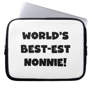 Funda Para Portátil Los mejores regalos nonnie del mundo del texto neg
