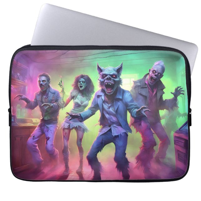 Funda Para Portátil Los muertos no duermen (Frente)