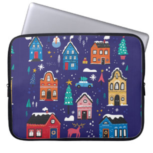 Funda Para Portátil Los Navidades más bonitos albergan ilustraciones