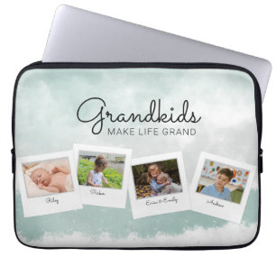 Funda Para Portátil Los nietos hacen de la vida grandes nietos foto