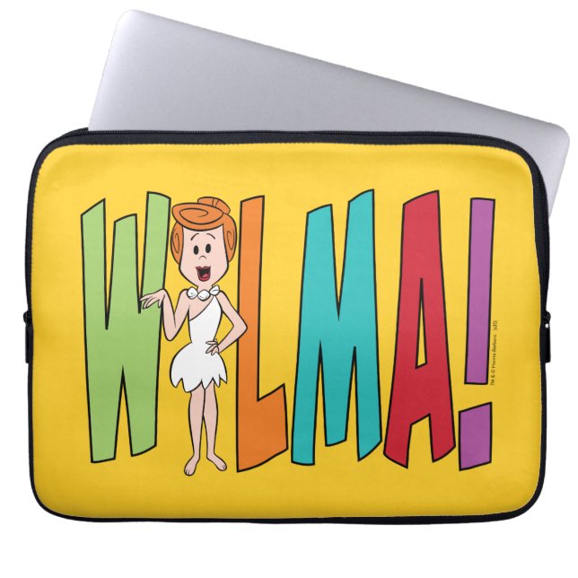 Funda Para Portátil Los Picapiedra | WILMA! (Frente)