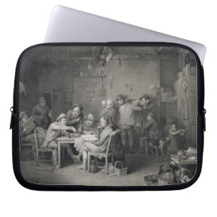 Funda Para Portátil Los políticos del pueblo, grabados por Abraham