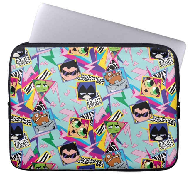 Funda Para Portátil ¡Los titanes adolescentes se van! | Collage de gru (Frente)