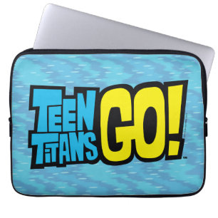Funda Para Portátil ¡Los titanes adolescentes van! logotipo del