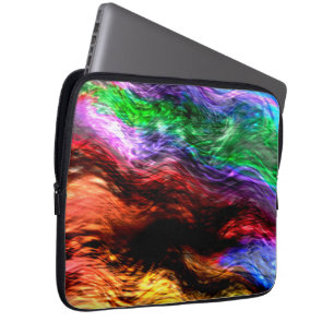Funda Para Portátil Los trazos de colores mostrados y extendidos parec