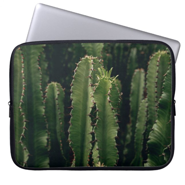 FUNDA PARA PORTÁTIL LOVE CACTUS (Frente)