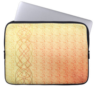 Funda Para Portátil Luces anaranjadas