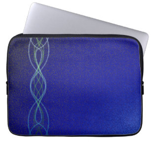 Funda Para Portátil Luces azul marino