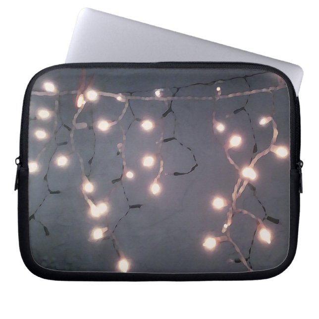Funda Para Portátil Luces blancas (Frente)